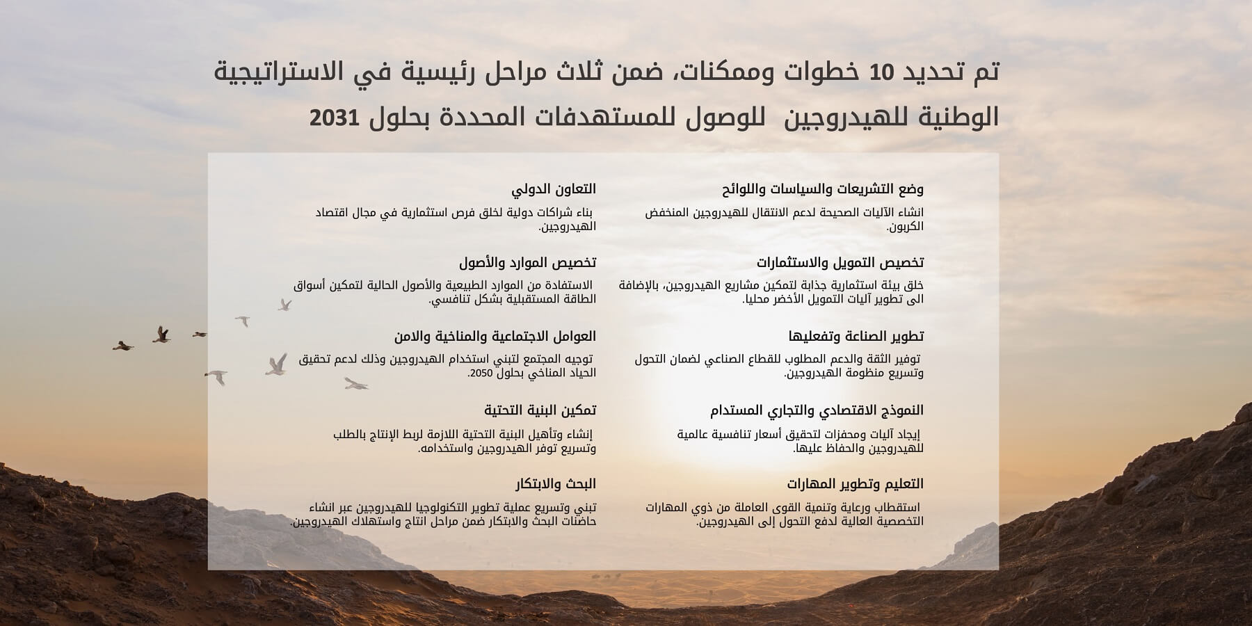 استراتيجيات الطاقة نحو الحياد المناخي