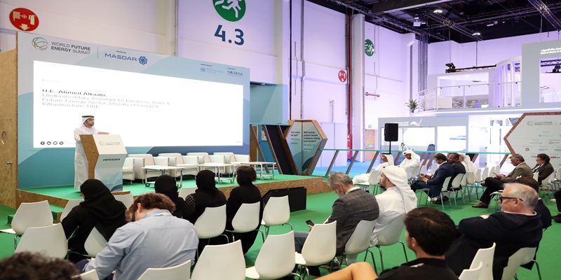 His Excellency Ahmed Al Kaabi Inaugurates Water Conference.JPG